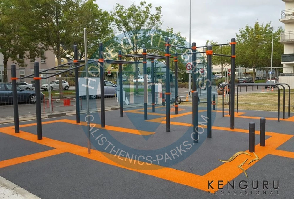 Nantes - Calisthenics Park - Île de Nantes - France - Spot