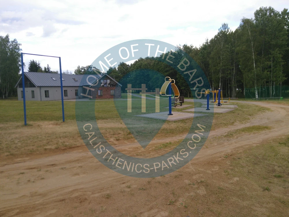 Calisthenics Stations - Ignalina - Ignalinos miesto pliažas, paplūdimys - Lithuania - Spot