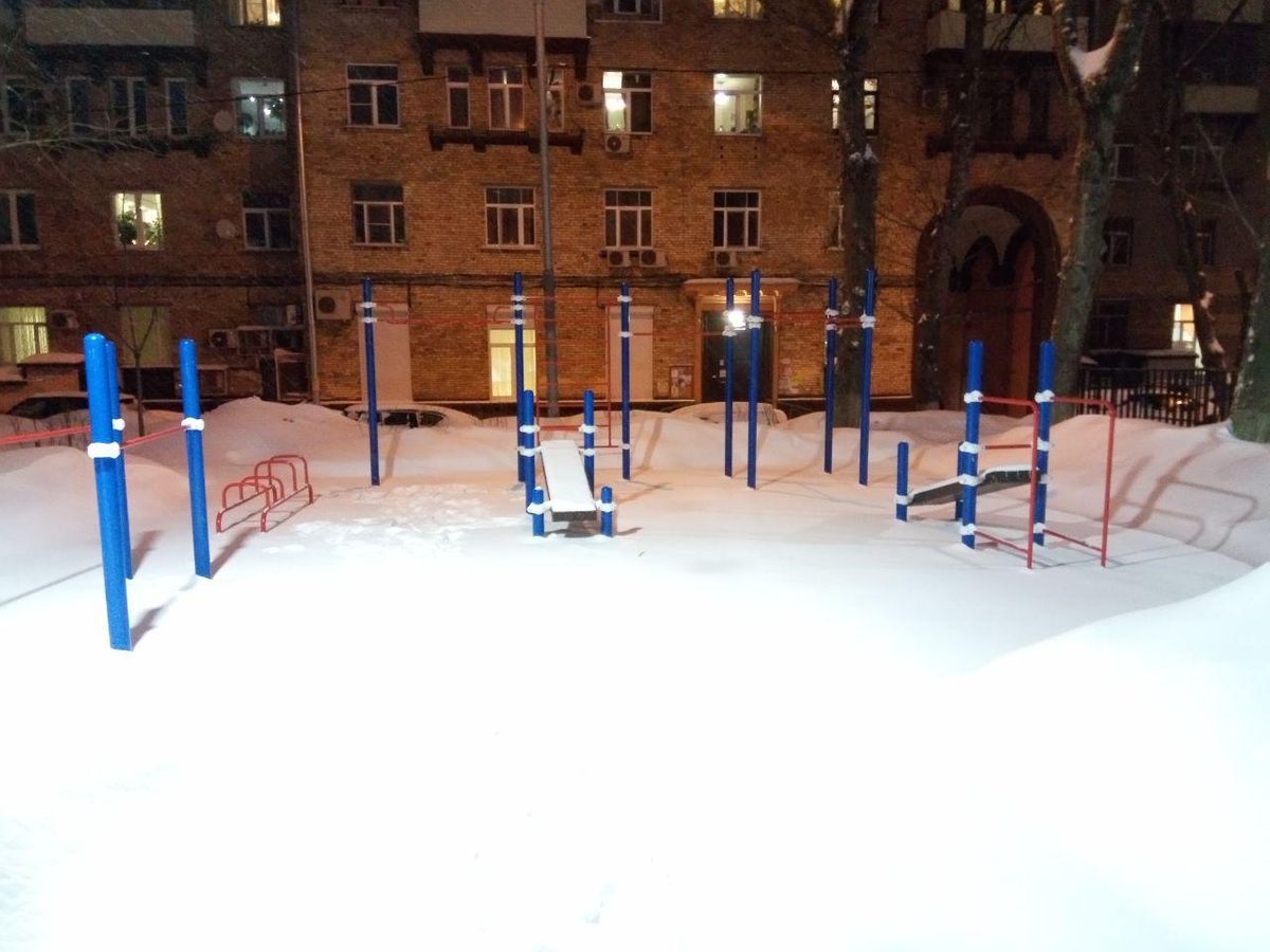 Outdoor Gym - Moscow - Moscow - Street Workout Park - Дмитрия Ульянова 24 - Russia - Spot