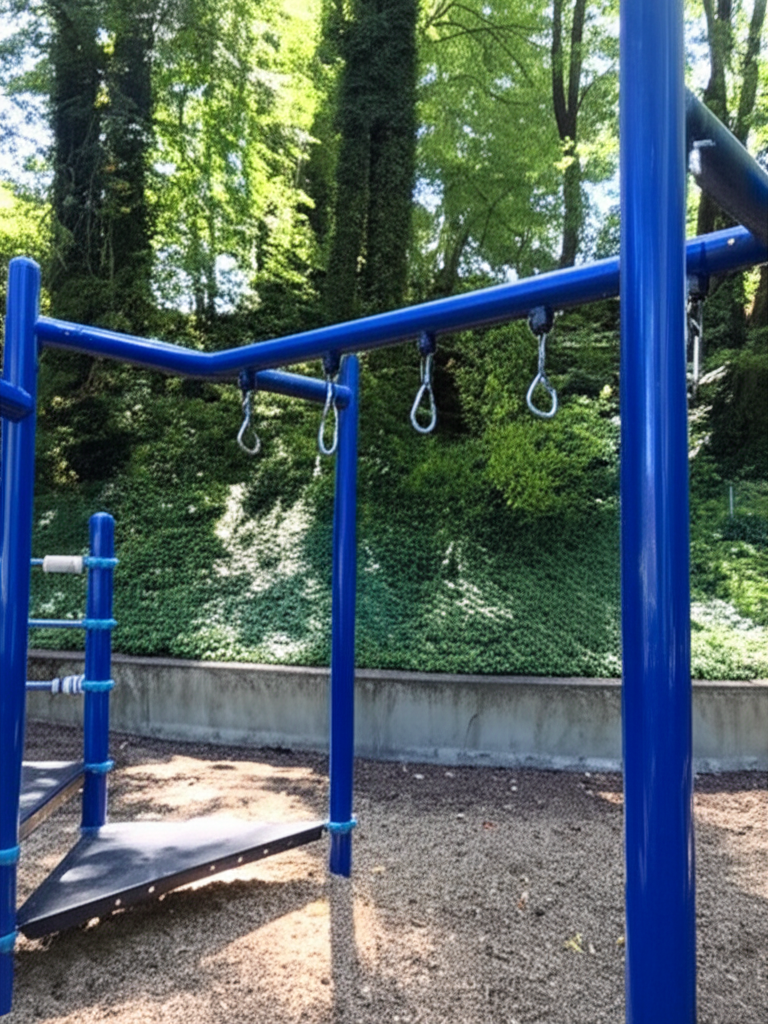 Calisthenics park in 4282, Northeast Leverich Park Way, West Minnehaha, Vancouver, Clark County, Washington, 98663, United States