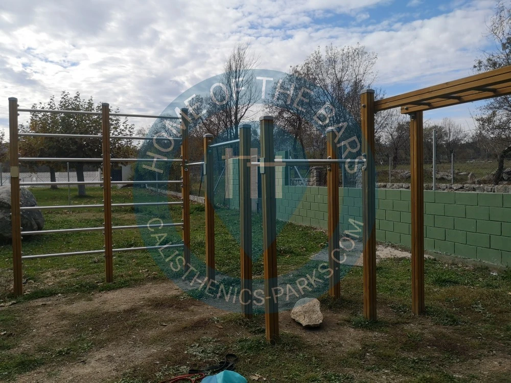 Fitness Trail - Becerril de la Sierra - Outdoor Gym Polideportivo Becerril - Spain - Spot
