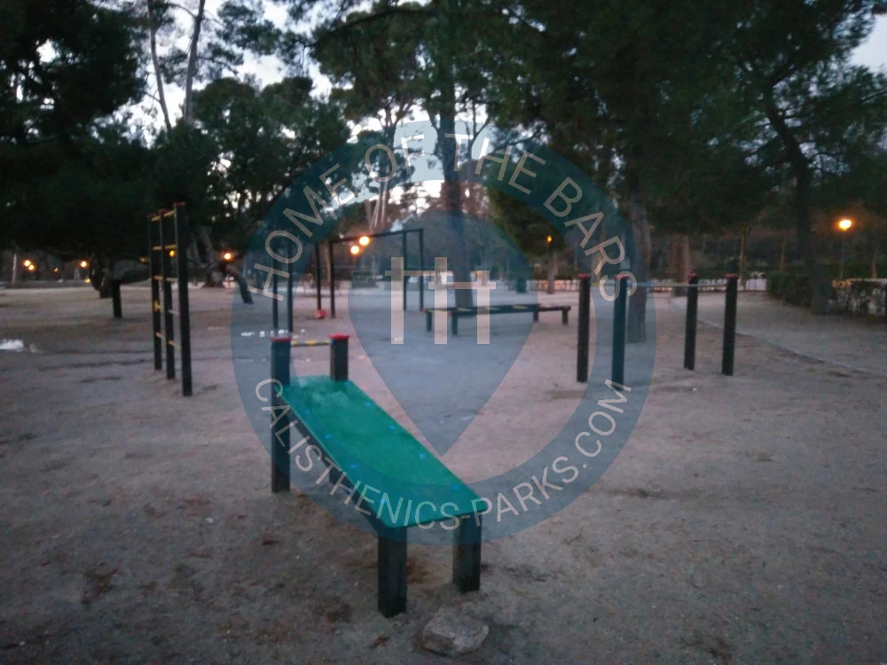 Madrid - Street Workout Park - Parque de Retiro - Spain - Spot
