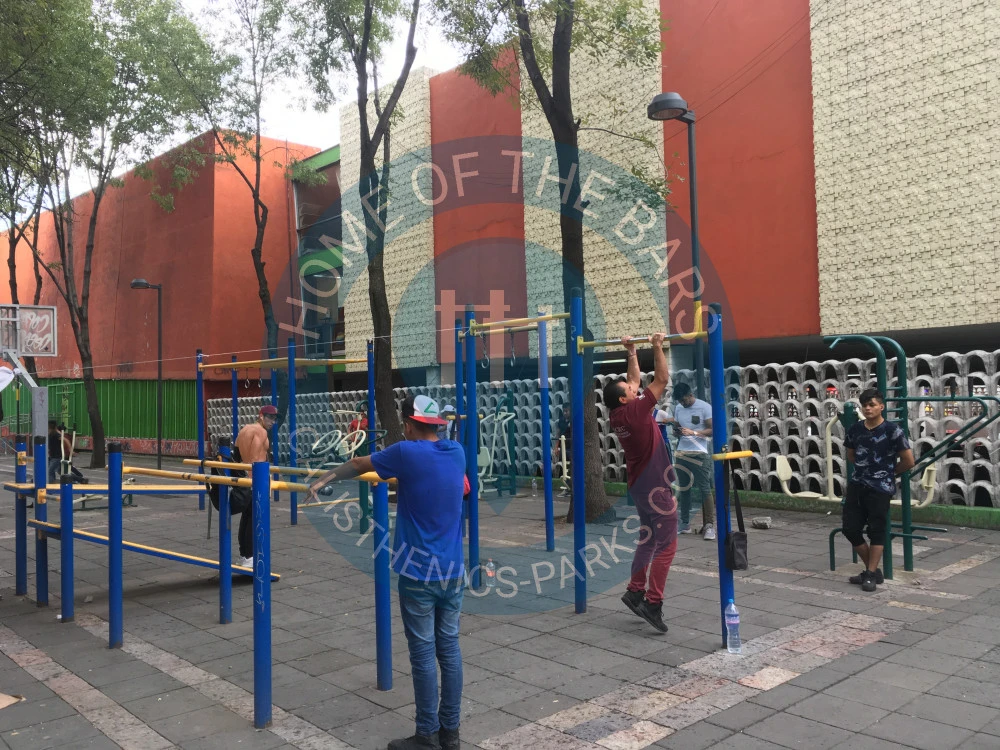 Mexico City - Outdoor Gym - Plaza San Juan - Mexico - Spot