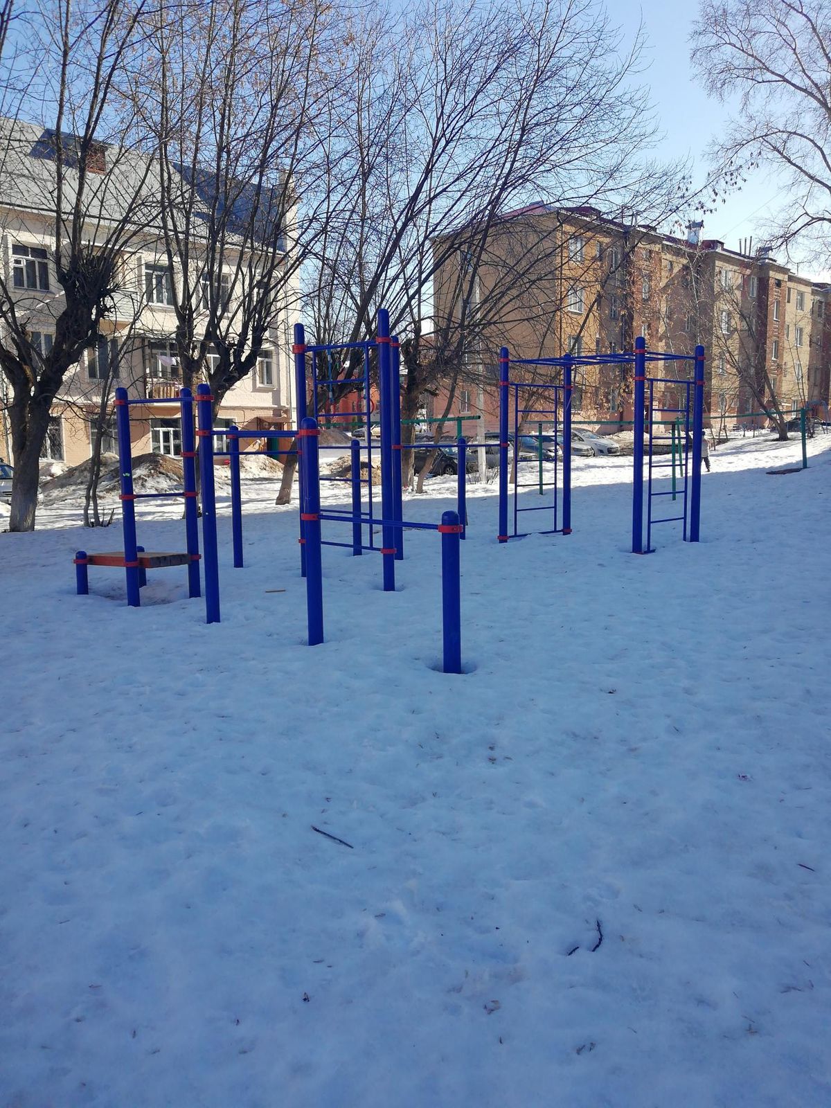 Outdoor Gym - Pavlovsky Posad - Pavlovsky Posad - Street Workout Park - Ул Тихонова - Russia - Spot