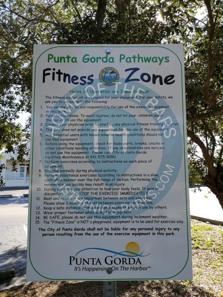 Calisthenics Facility - Punta Gorda - Fitness Zone Linear Park - countries. - Spot