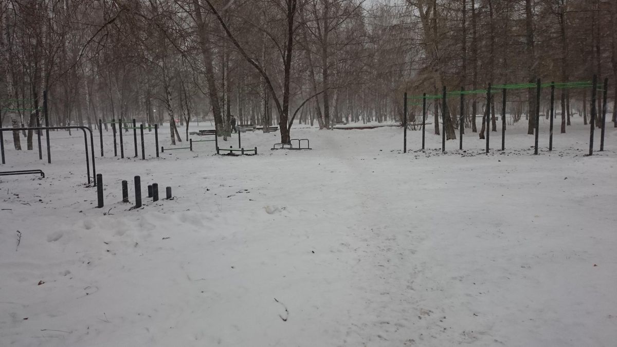 Outdoor Pull Up Bars - Tyumen - Tyumen - Street Workout Park - Sberbank of Russia - Russia - Spot