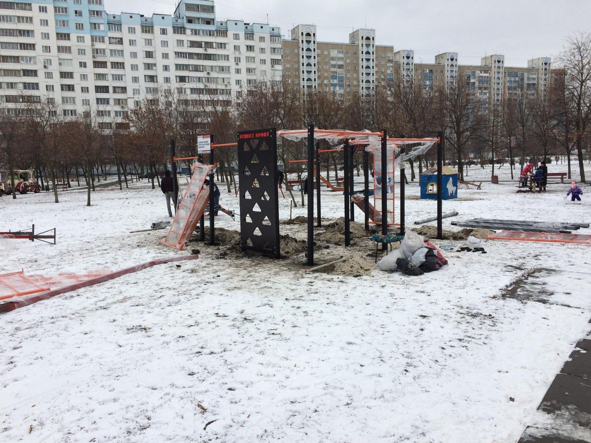Outdoor Gym - Kyiv - Kyiv - Street Workout Park - Флоренція - Ukraine - Spot