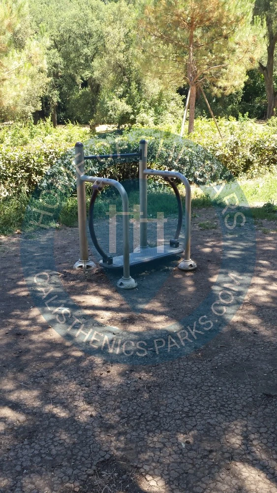 Calisthenics park in Viale Francesco Luigi Ferrari, Parioli, Municipio Roma II, Roma, Roma Capitale, Lazio, 00199, Italia