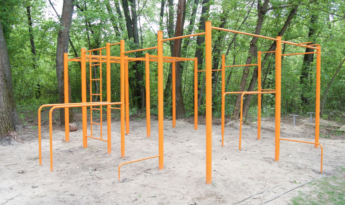 Outdoor Gym - Kyiv - Kyiv - Calisthenics Gym - Залив Матвеевский - Ukraine - Spot