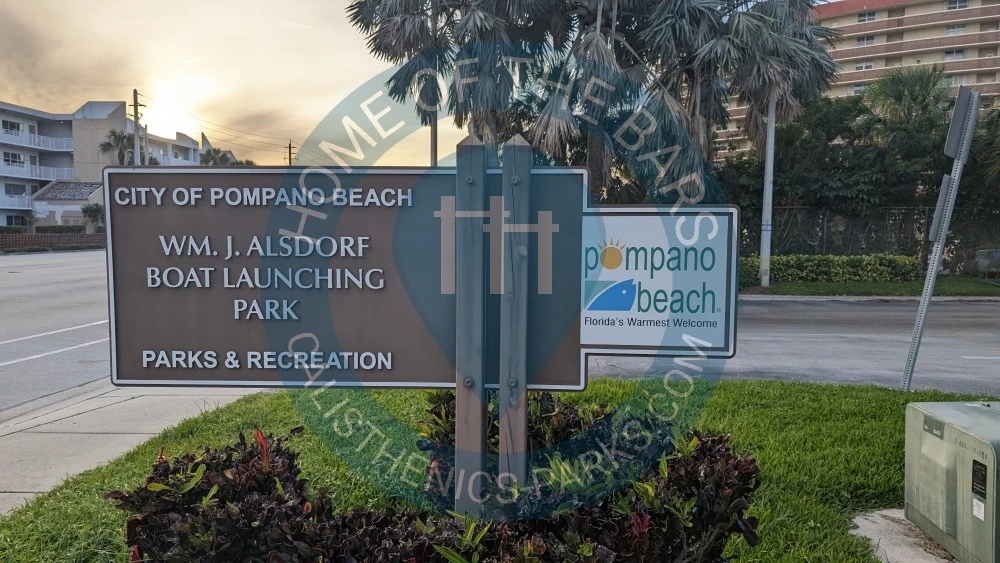 Outdoor Gym - Pompano Beach - WM J Alsdorf Boat Launching Park - countries. - Spot
