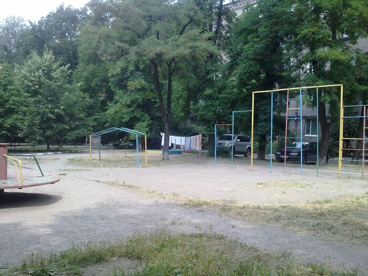 Outdoor Gym - Zaporizhzhya - Zaporizhzhya - Street Workout Park - Остановка «Якова Новицкого» - Ukraine - Spot