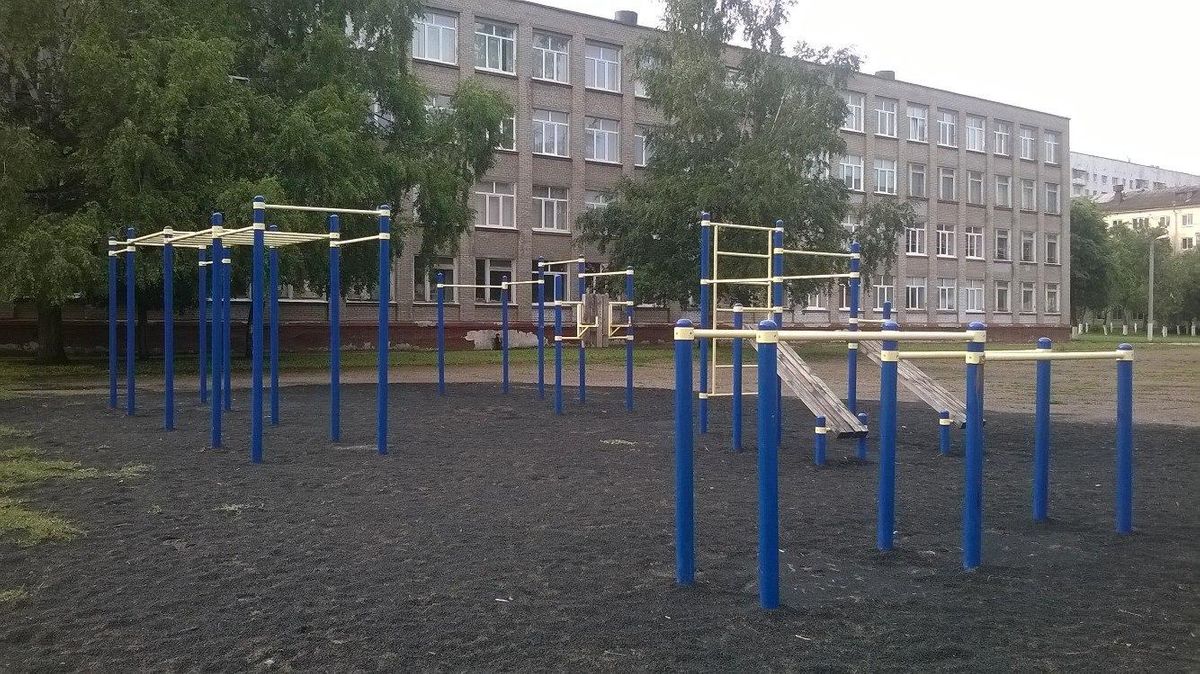 Outdoor Gym - Ufa - Ufa - Street Workout Park - Школа №31 - Russia - Spot
