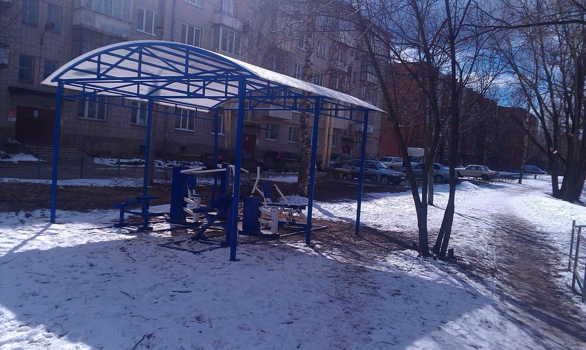 Outdoor Gym - Vladimir - Vladimir - Street Workout Park - ВлГУ Спорткомплекс #1 - Russia - Spot
