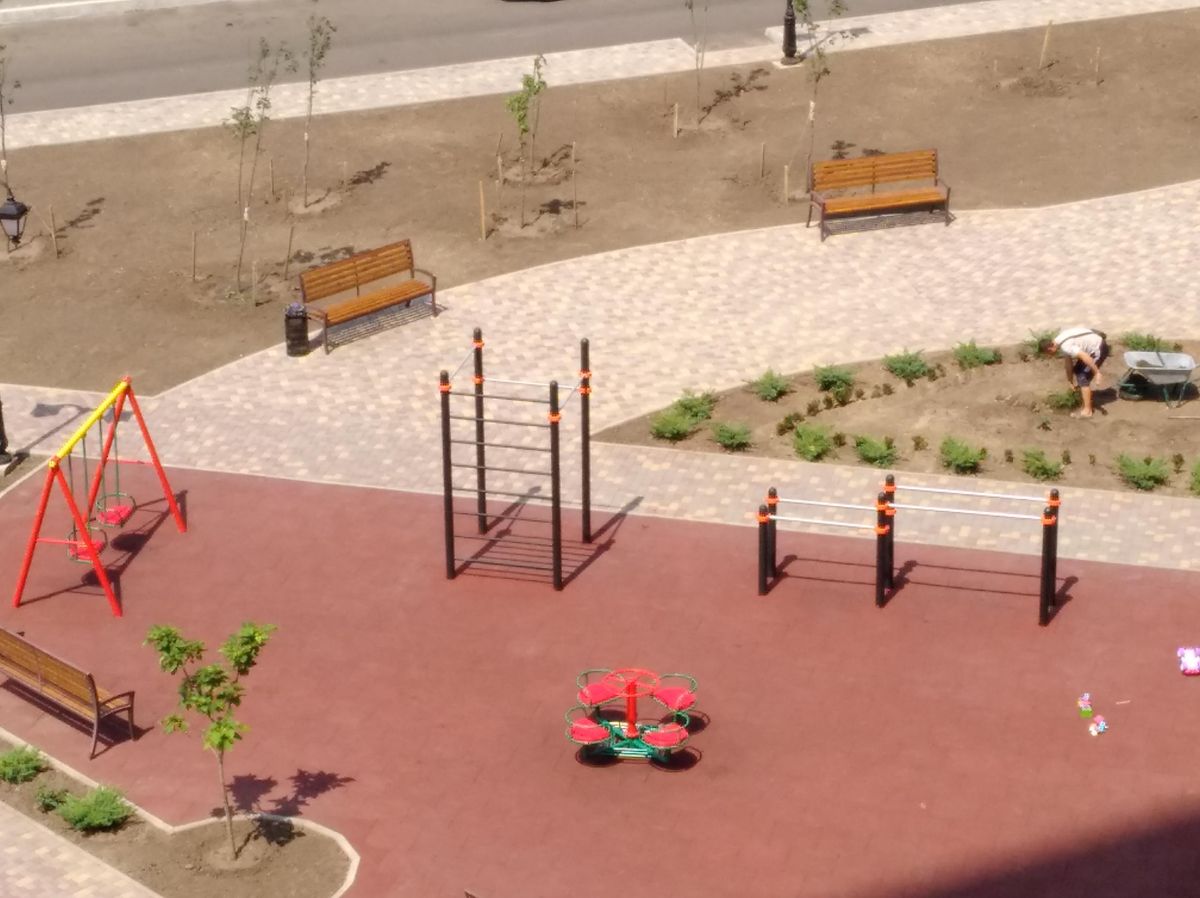 Outdoor Gym - Odessa - Odessa - Outdoor Gym - Инфоксводоканал Главное Управление - Ukraine - Spot