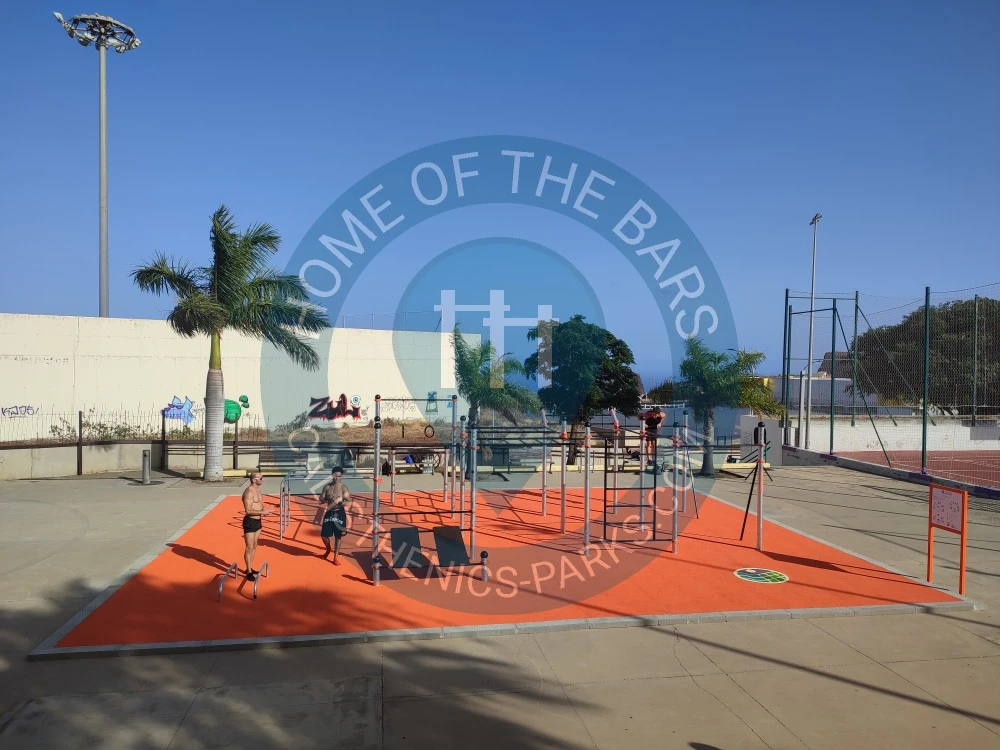 Calisthenics park in 
Address
                                    Calle Domingo Hernández Rodríguez, 38108 San Cristóbal de La Laguna, Santa Cruz de Tenerife, Spain
                            