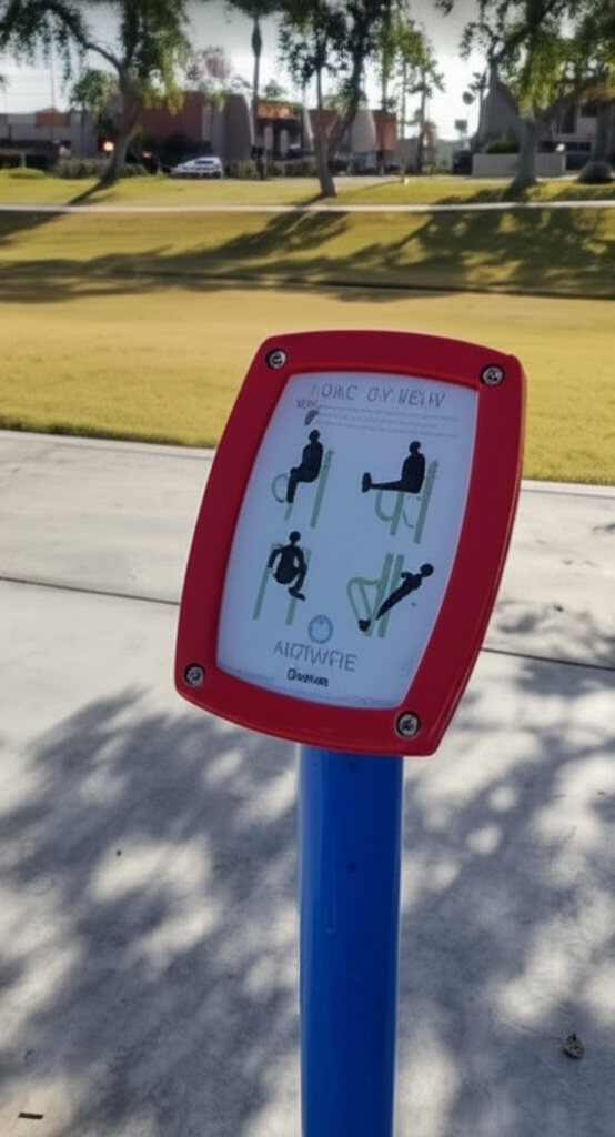 Calisthenics park in 7720, East Osborn Road, Scottsdale, Maricopa County, Arizona, 85251, United States