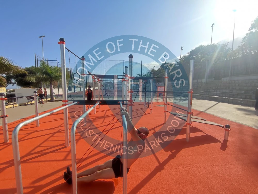 Calisthenics park in 
Address
                                    Calle Domingo Hernández Rodríguez, 38108 San Cristóbal de La Laguna, Santa Cruz de Tenerife, Spain
                            