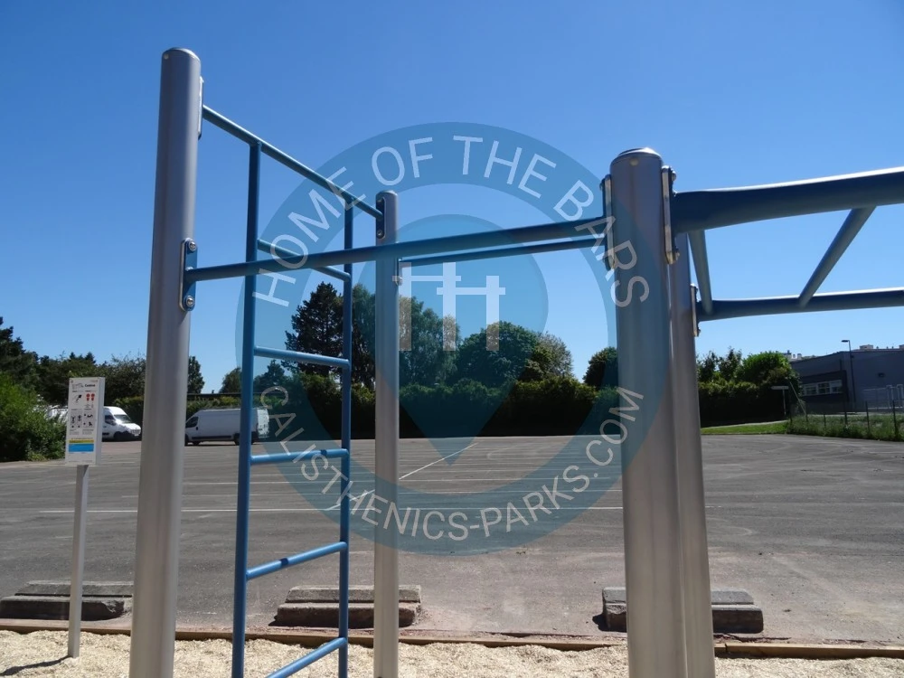 Calisthenics park in Arsoe Manche-Atlantique, 11, Rue Jean-Baptiste Lamarck, Zone industrielle de la Sphère, Hérouville-Saint-Clair, Caen, Calvados, Normandie, France métropolitaine, 14200, France