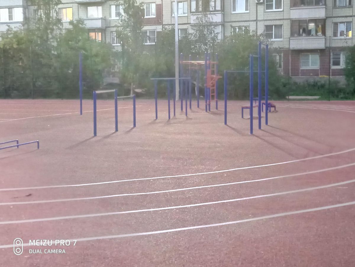 Outdoor Gym - Saint Petersburg - Saint Petersburg - Street Workout Park - Улица Бадаева - Russia - Spot