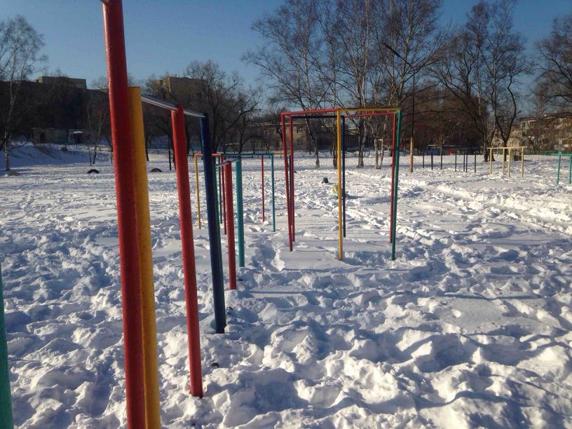 Outdoor Gym - Bolshoy Kamen - Bolshoy Kamen - Outdoor Gym - Администрация ЗАТО Большой Камень - Russia - Spot