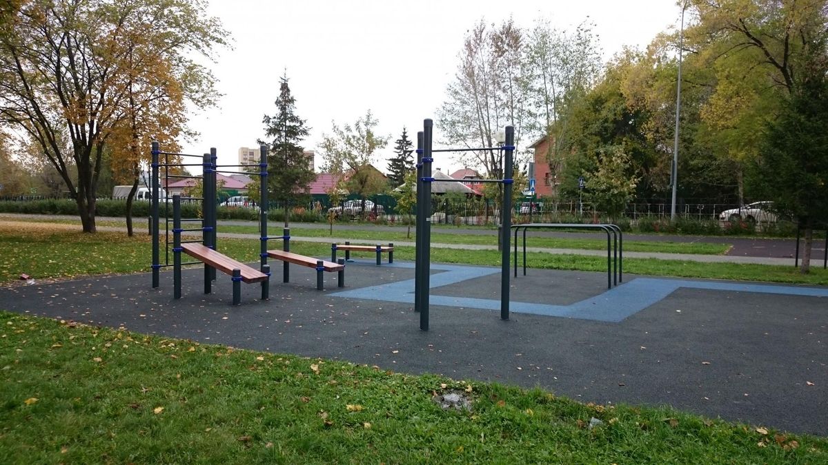 Outdoor Gym - Tyumen - Tyumen - Street Workout Park - Московский Тракт - Russia - Spot