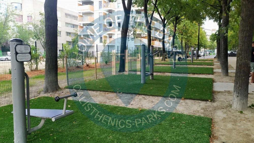 Exercise Park - Paris - Outdoor Gym Rue Gerda Taro - France - Spot