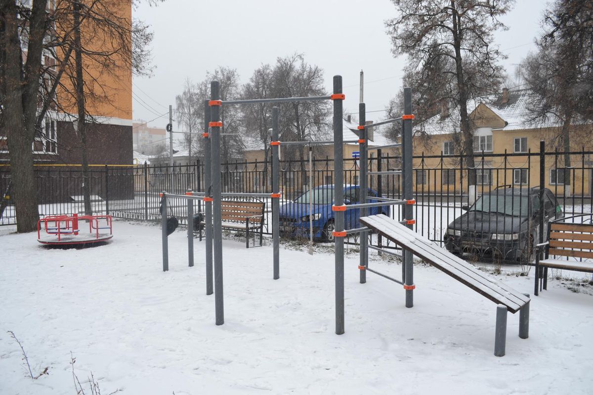 Outdoor Gym - Bryansk - Bryansk - Street Workout Park - Росбанк - Russia - Spot