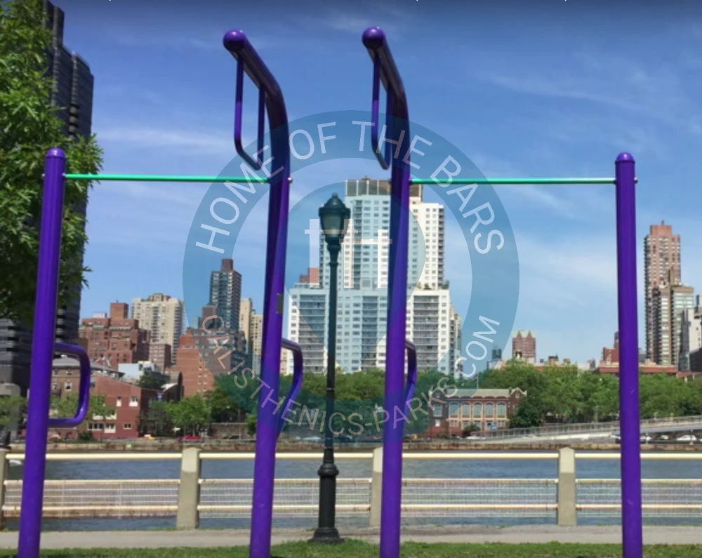 New York City - Outdoor Exercise Park - Roosevelt Island - United States - Spot