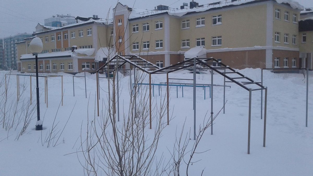 Outdoor Gym - Novy Urengoy - Novy Urengoy - Calisthenics Park - Школа №17 - Russia - Spot