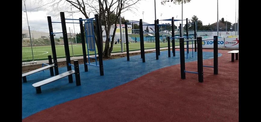 Fitness Facility - Street workout park Višnjik “Delta” - Športski centar Višnjik – Zadar - countries. - Spot