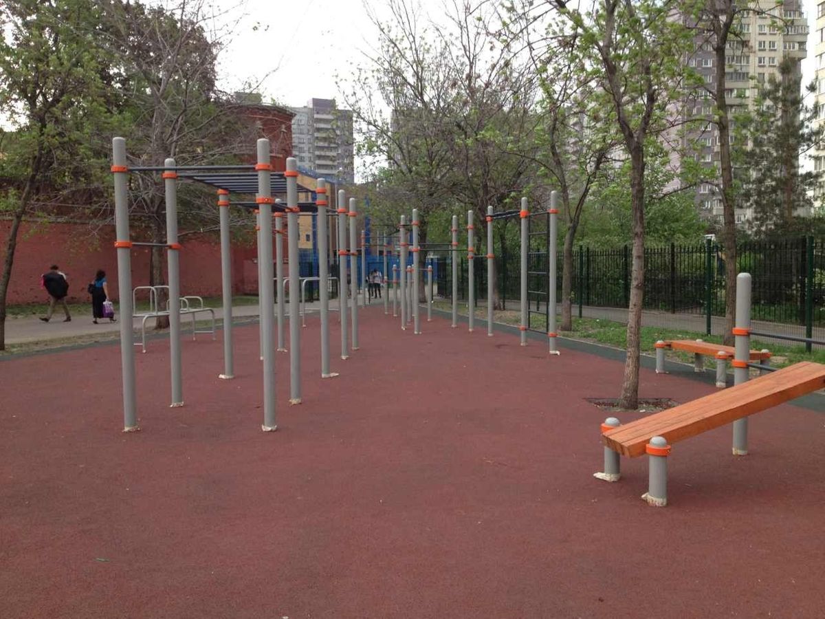Moscow - Outdoor Gym - Taganski - Russia - Spot