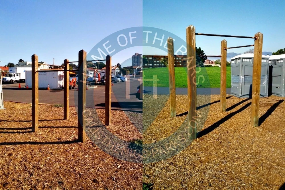 San Francisco - Outdoor Fitness Station - Fort Mason - United States - Spot