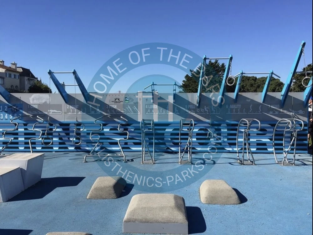 Exercise Park - San Francisco - National Fitness Campaign Fort Mason - countries. - Spot