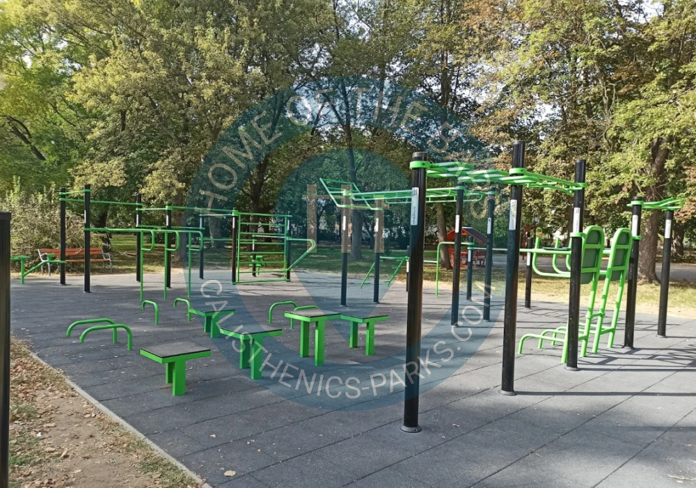 Fitness Trail - Debrecen - Street workout park Liger tér - Hungary - Spot
