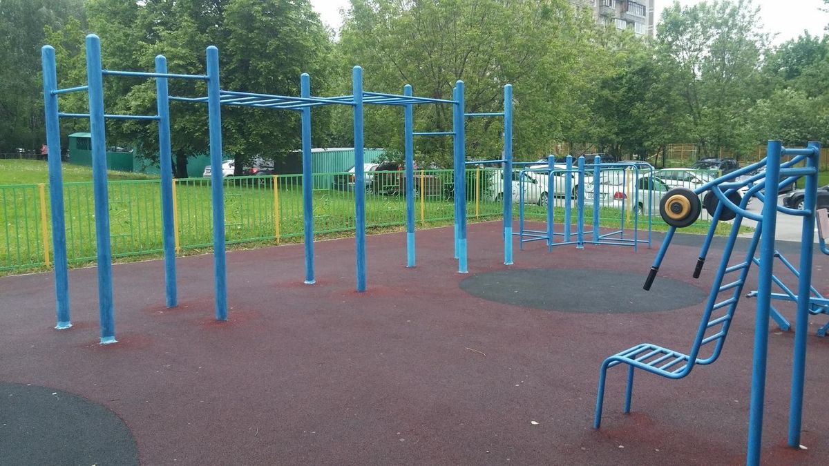 Outdoor Gym - Moscow - Moscow - Aire de Fitness - Улица Островитянова - Russia - Spot
