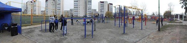 Outdoor Gym - Slavutych - Slavutych - Street Workout Park - Стадион - Ukraine - Spot