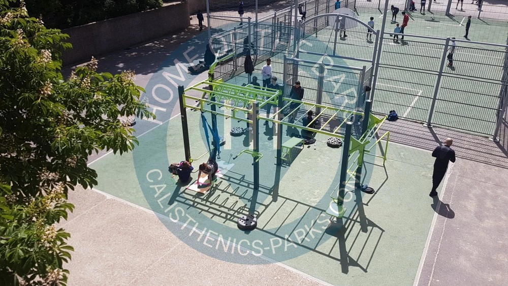 Outdoor Gym - Paris - Outdoor Gym Square de la Roquette - France - Spot