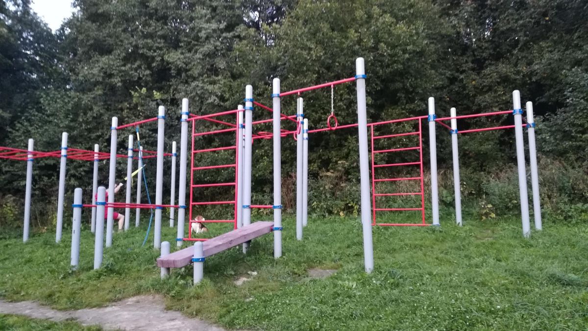 Outdoor Gym - Moscow - Moscow - Street Workout Park - Ул Соколово-Мещерская - Russia - Spot