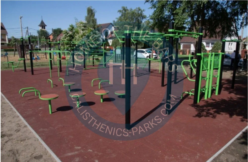 Exercise Park - Debrecen - Street workout park Vak Bottyán Utca - Hungary - Spot