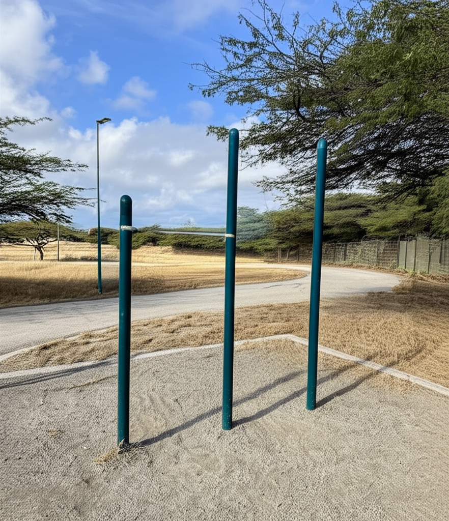 Fitness Trail - Noord - Outdoor Gym Parke curazon - Aruba - Spot