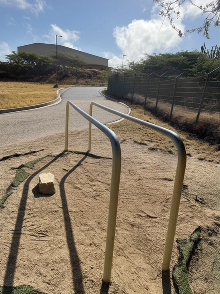 Calisthenics park in Moko, Catiri, Aruba, Nederland