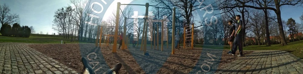 Calisthenics Stations - Wrocław - Street Workout Park - Park Biskupin - Poland - Spot