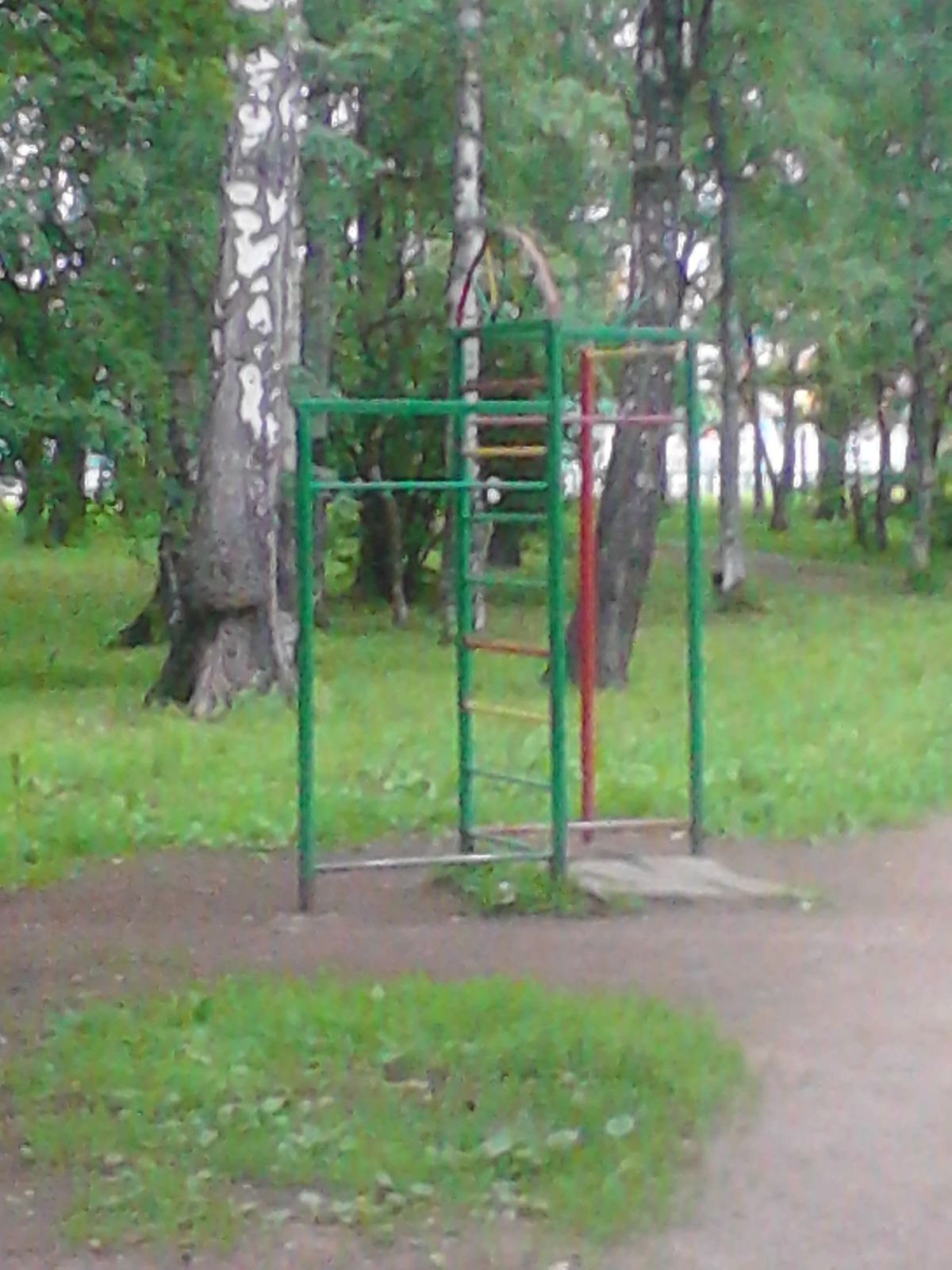 Calisthenics park in Церковь Матроны Московской в Дмитровском, 14А, улица Софьи Ковалевской, Дмитровский, Дмитровский район, Москва, Центральный федеральный округ, 127411, Россия