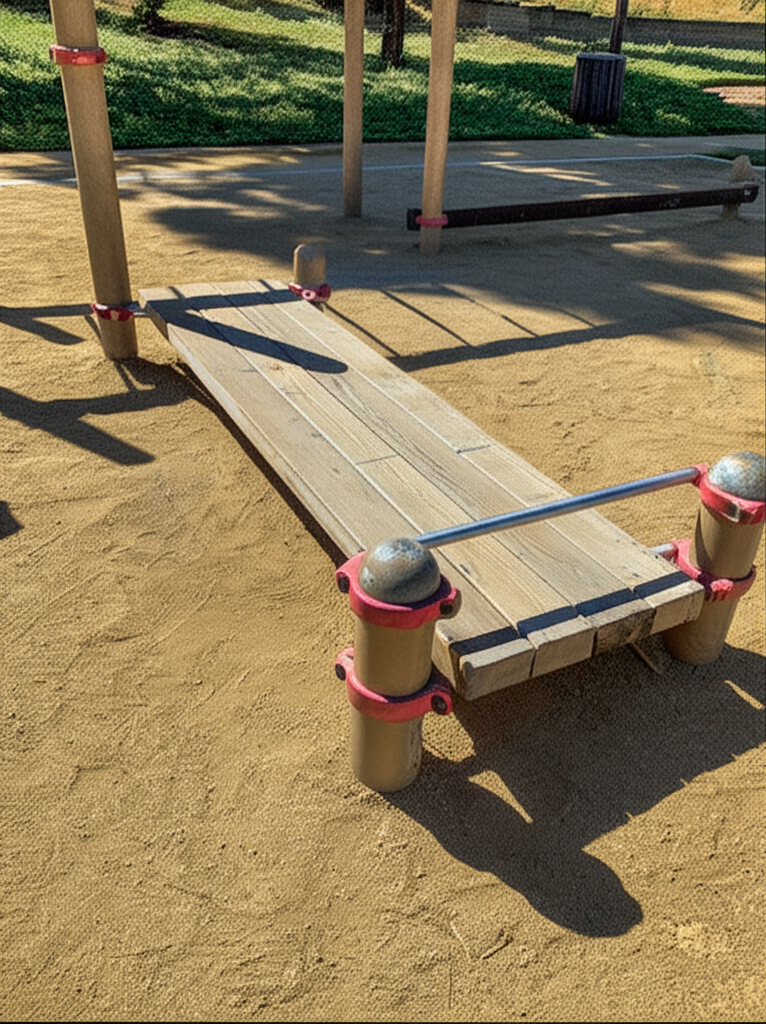 Calisthenics park in 1st Street, Simi Valley, Ventura County, CAL Fire Southern Region, California, 93065, United States