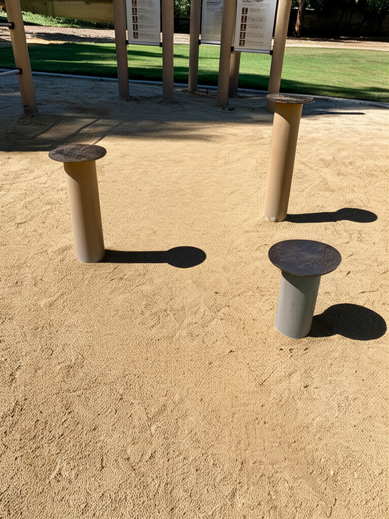Calisthenics park in 1st Street, Simi Valley, Ventura County, CAL Fire Southern Region, California, 93065, United States