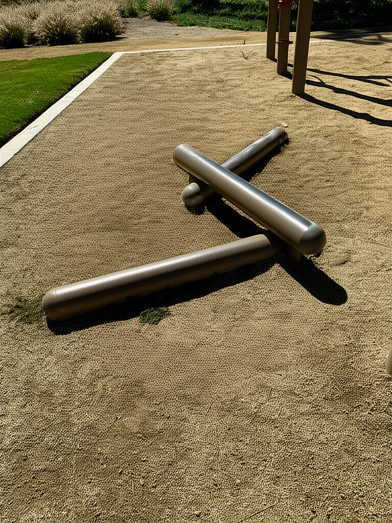 Calisthenics park in 1st Street, Simi Valley, Ventura County, CAL Fire Southern Region, California, 93065, United States