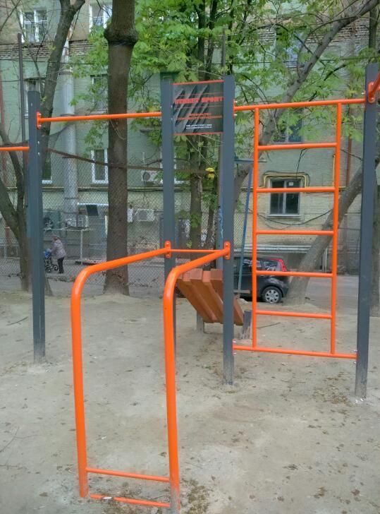 Outdoor Gym - Kyiv - Kyiv - Street Workout Park - Нова Пошта №349 - Ukraine - Spot