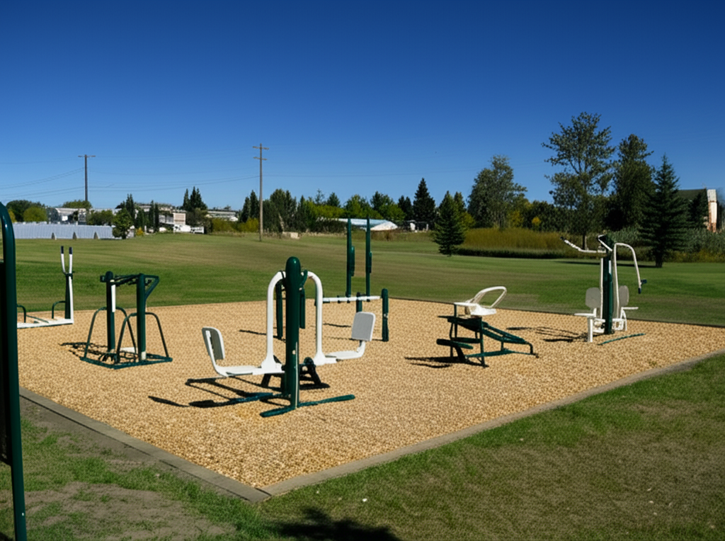 Vegreville (Alberta) - Outdoor Gym - Greenfields Outdoor Fitness - Canada - Spot