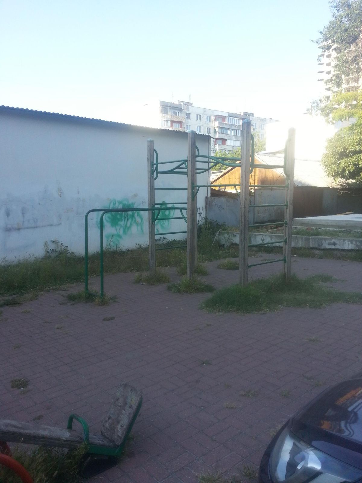 Calisthenics park in Полевая улица, Толстый мыс, Геленджик, городской округ Геленджик, Краснодарский край, Южный федеральный округ, 353461, Россия