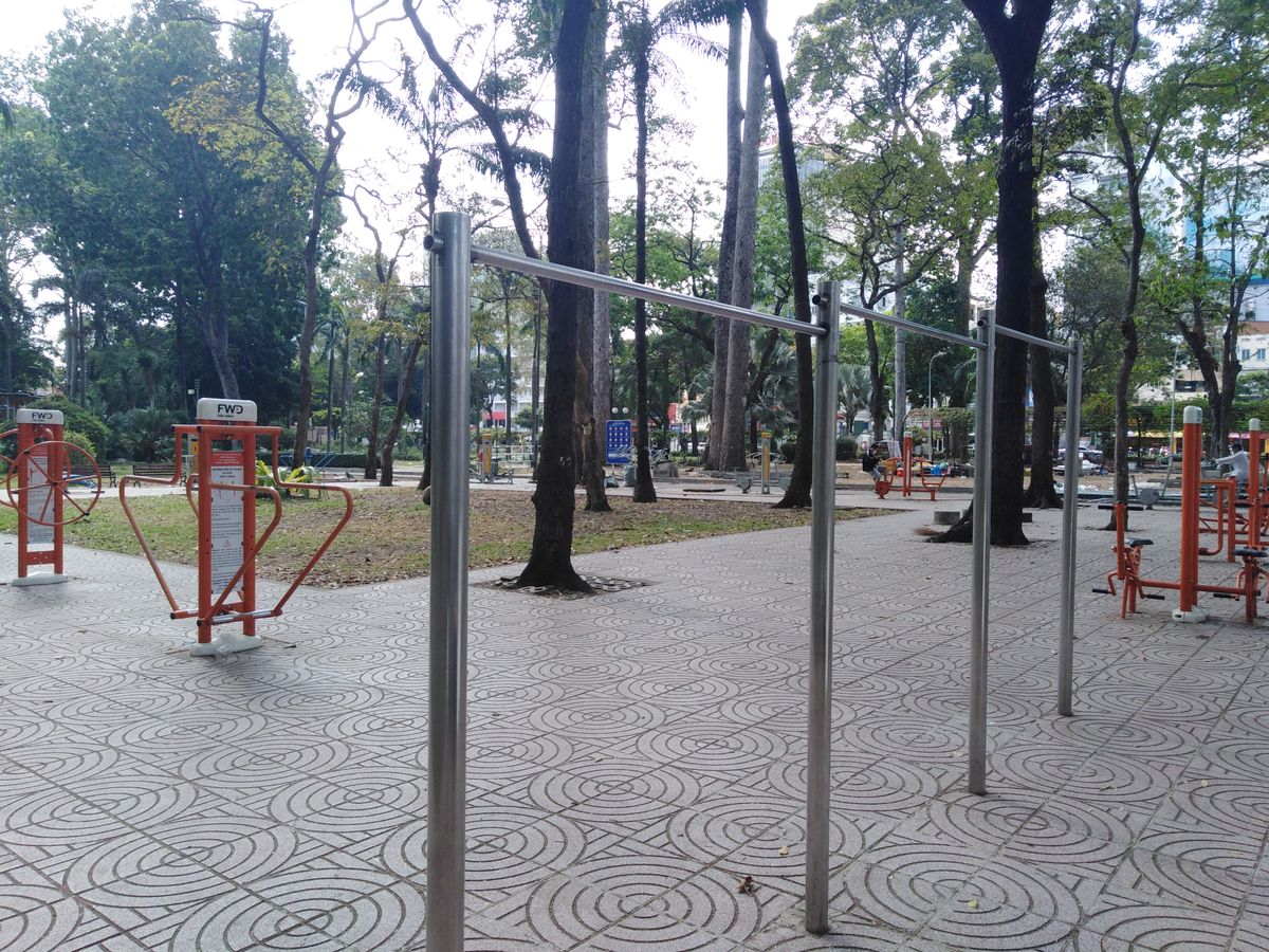 Calisthenics park in サボテンガーデン, Trương Định, Phường Bến Thành, Quận 1, Thành phố Hồ Chí Minh, 71009, Việt Nam